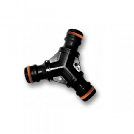 Trójnik do łączenia trzech szybkozłączy