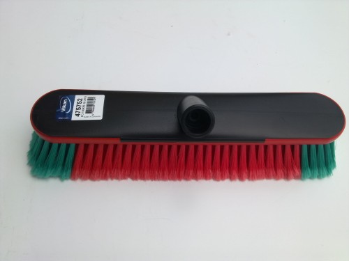 Szczotka owalna z przepływem wody i gumowym rantem 350mm