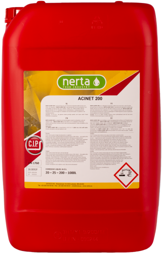 Acinet 200 - czyszczenie instalacji CIP, 25L (
